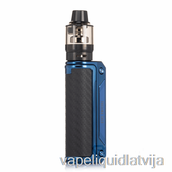 Pazaudēts Vape Thelema Solo 100w Starta Komplekts Sierra Blue / Oglekļa šķiedras Vape šķidrums